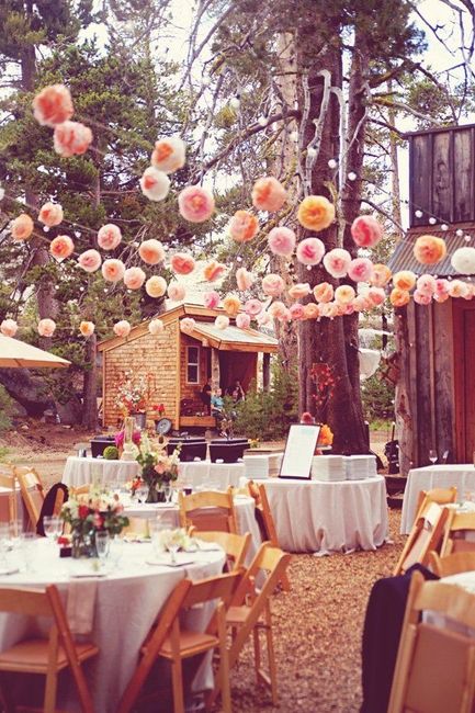 Décoration Mariage en extérieur 1
