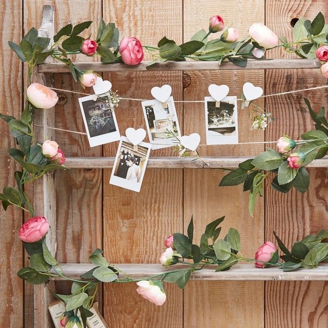 Idées déco bohème chic ton rose pâle blanc 1