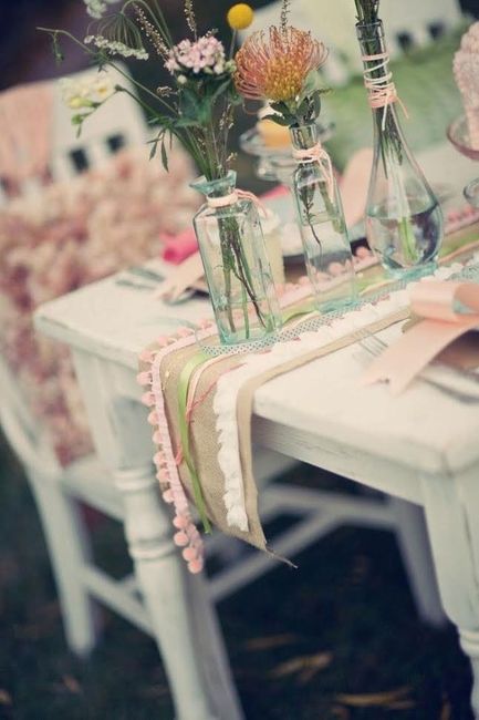 Idées déco bohème chic ton rose pâle blanc 3