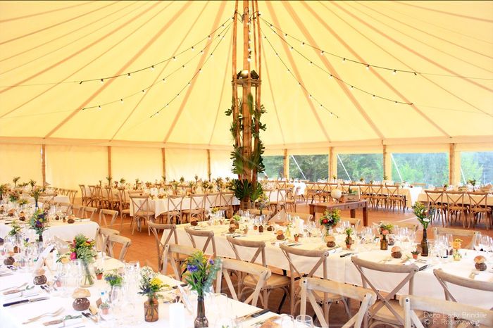 Repas de mariage en extérieur 6