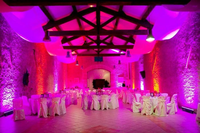 Une ambiance rose dans la salle de réception 4