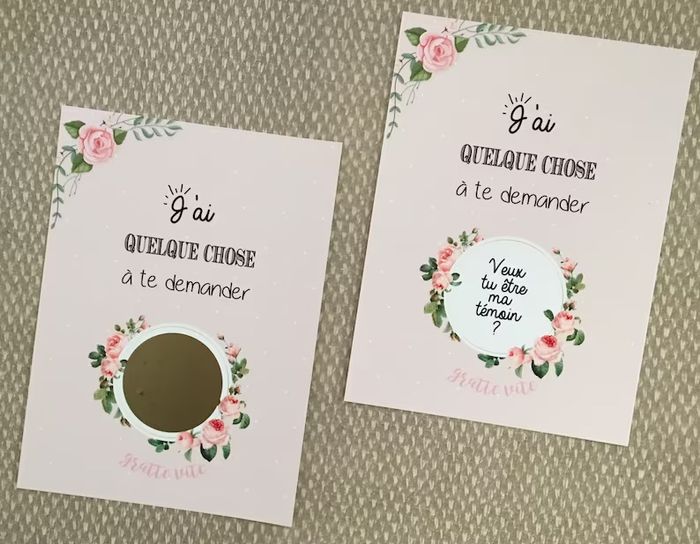 Cadeau invités 2