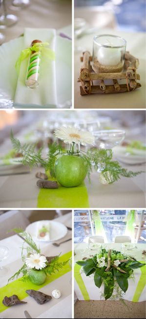 Mariage sur le thème de la nature 17