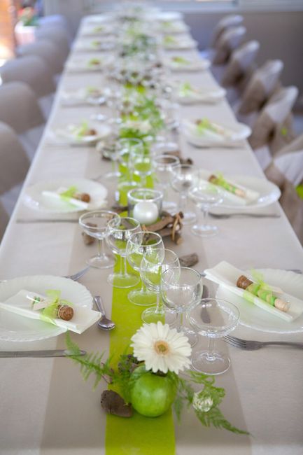 Mariage sur le thème de la nature 18