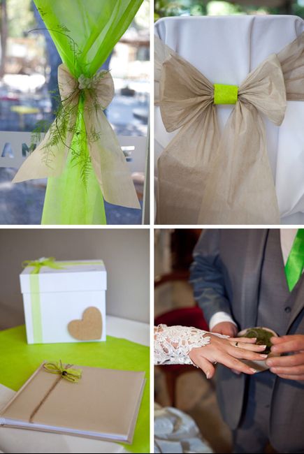Mariage sur le thème de la nature 19