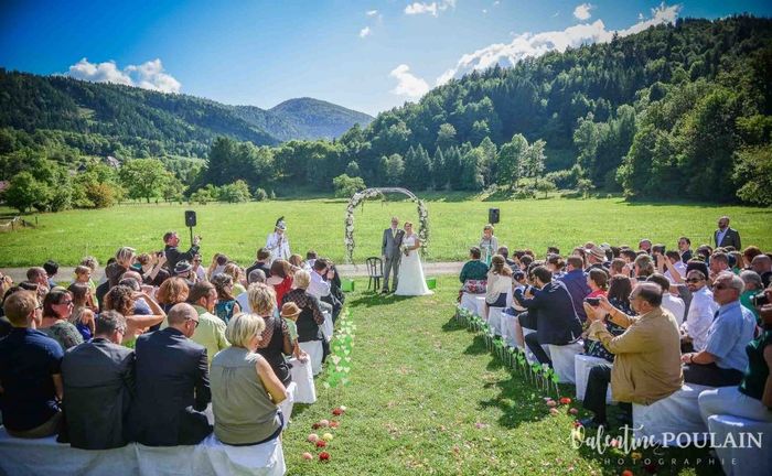 Mariage sur le thème de la nature 23
