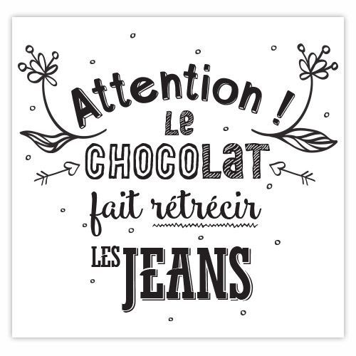 Pancartes humoristiques pour le dessert. 4