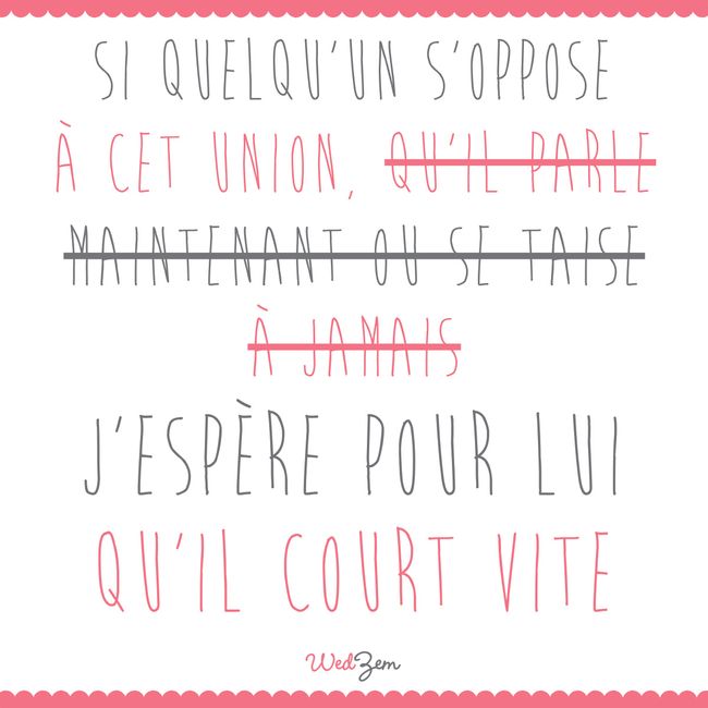 Pancarte sur le mariage 5
