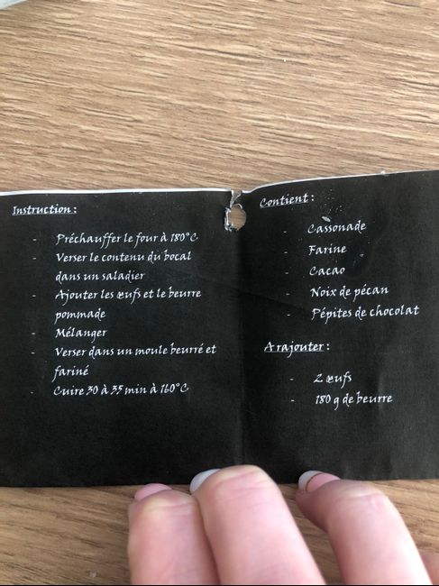 Mariage thème cuisinier 2