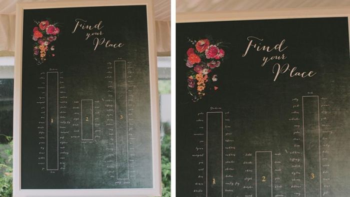 Plan de table en u 1