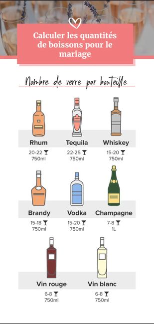 Alcool pour vin d’honneur et après le repas 4