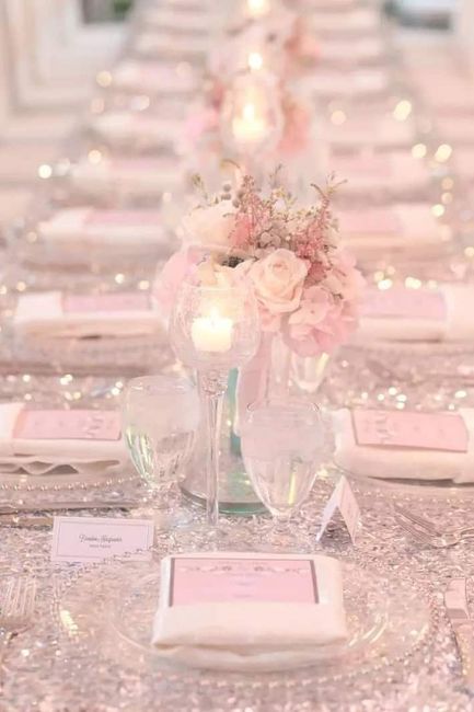 Une décoration rose pour votre jour J 4