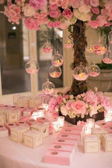Une décoration rose pour votre jour J 5