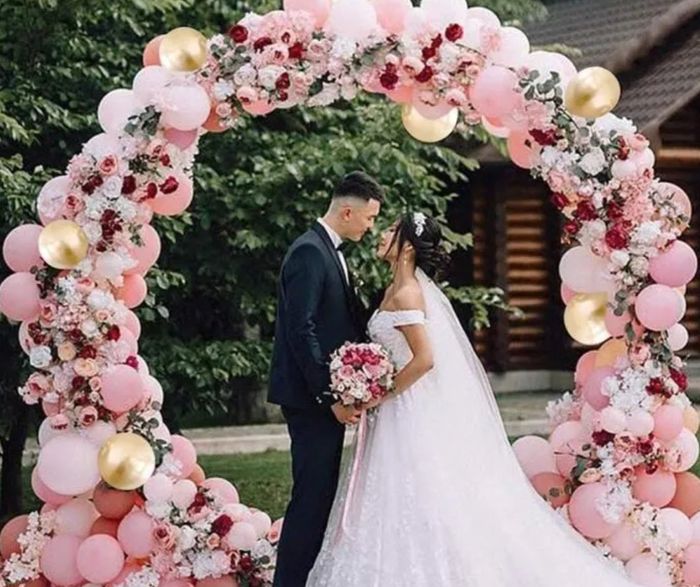 Une décoration rose pour votre jour J 7