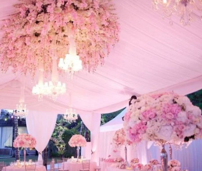 Une décoration rose pour votre jour J 8