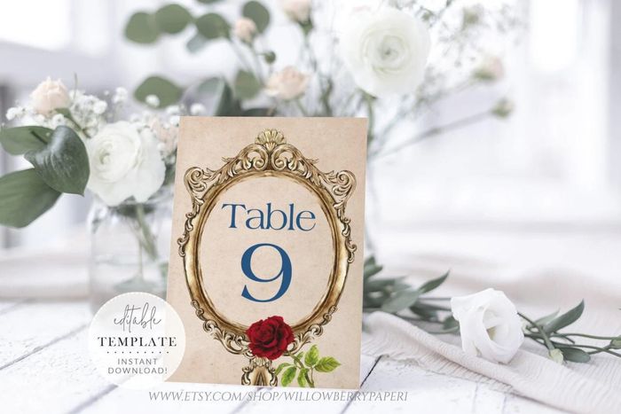 Thème Disney la belle et la bête 5