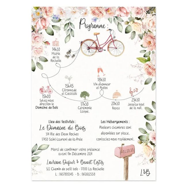 Faire-part : programme en branche ? 2