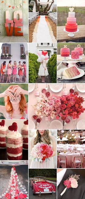 Mariage de St Valentin: du rouge mais pas trop! 5