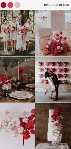 Mariage de St Valentin: du rouge mais pas trop! 4