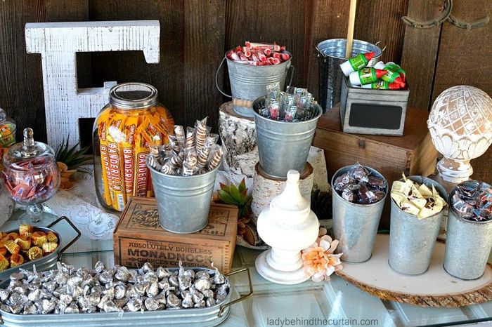 Idée déco pour bar à bonbons 🍬 5