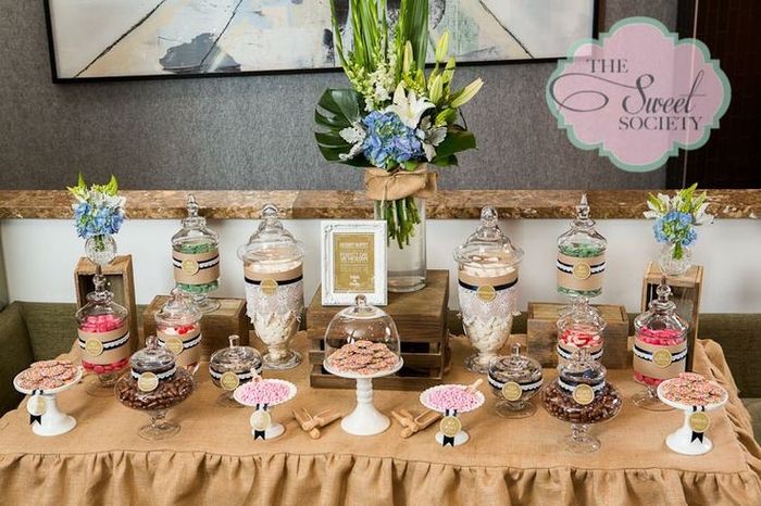 Idée déco pour bar à bonbons 🍬 4