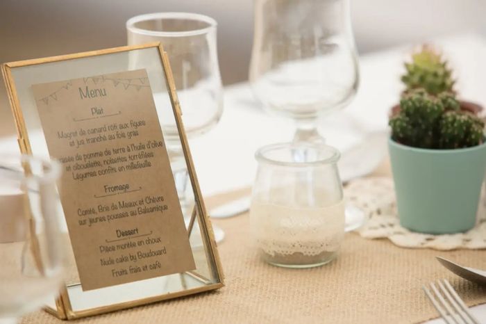 Menu traiteur 8