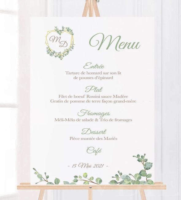 Menu traiteur 16