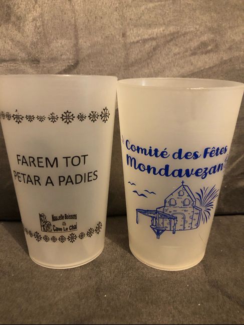 Gobelets personnalisés 5