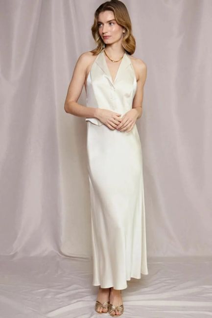 Une tenue de mariée en 2 parties 5
