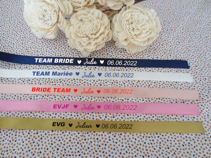 Evjf : accessoires pour mariée et invitées - 1