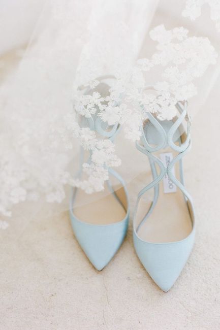 Des chaussures de mariage bleues 💙 - 3