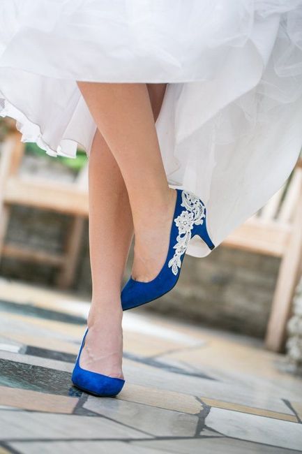 Des chaussures de mariage bleues 💙 - 21