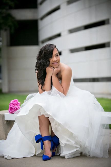 Des chaussures de mariage bleues 💙 - 26