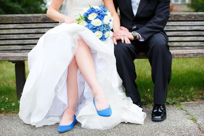 Des chaussures de mariage bleues 💙 - 28