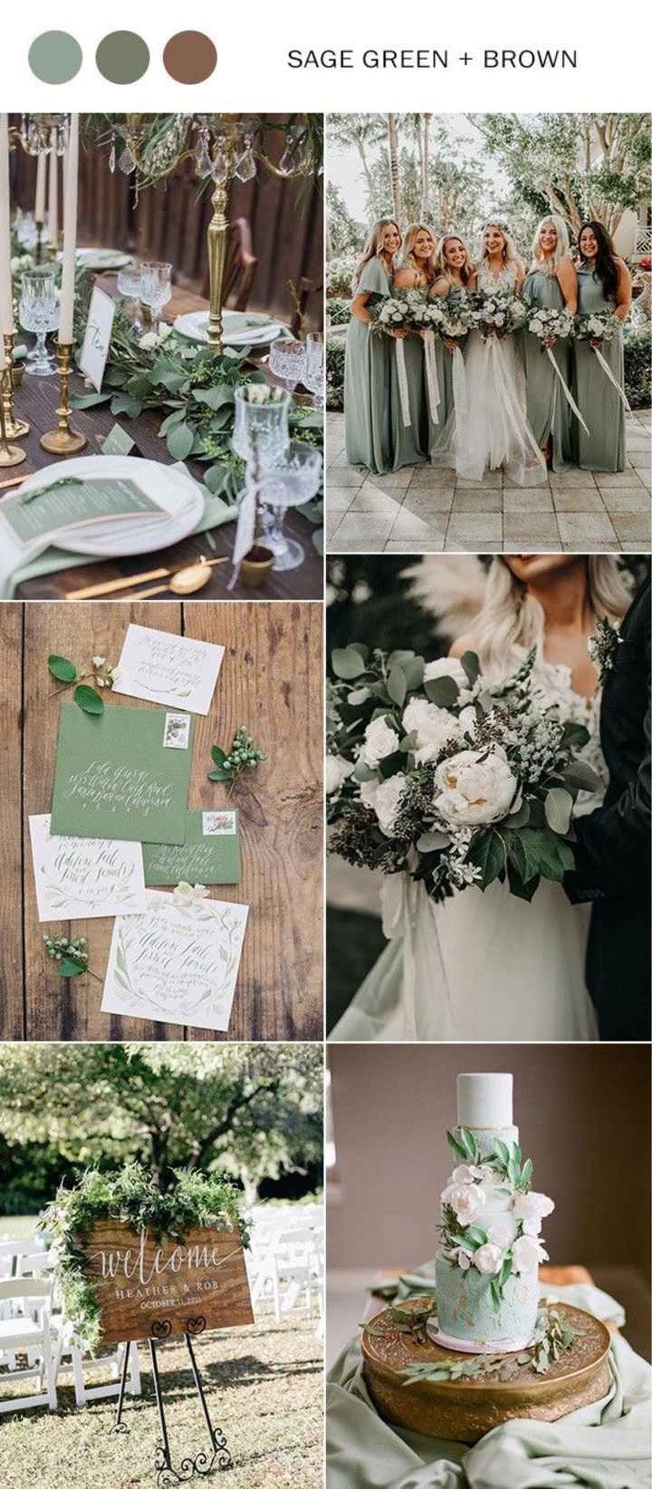 Mariage vert sauge - Nos idées déco pour mariage tendance