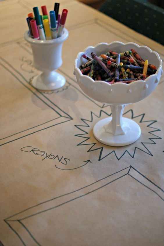 Les "coins pratiques" sur le lieu de reception - 4