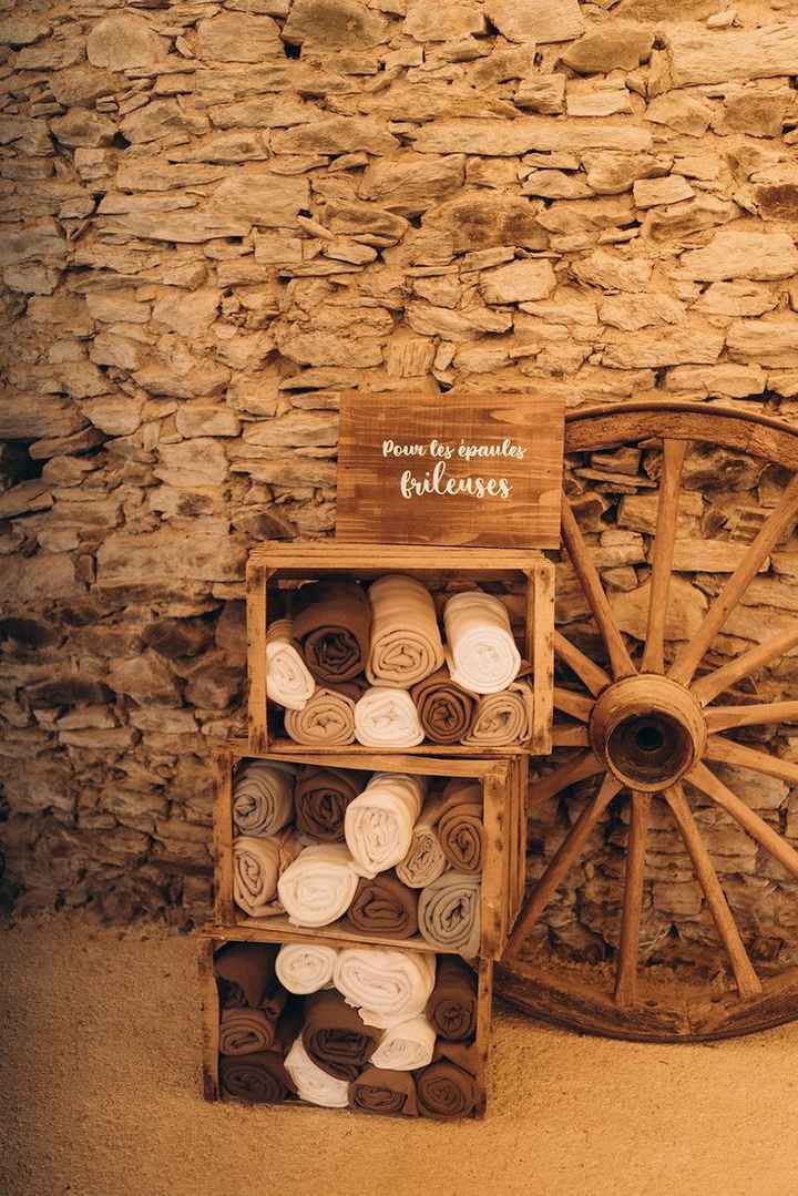 Les "coins pratiques" sur le lieu de reception - 7