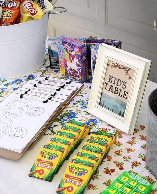 Les "coins pratiques" sur le lieu de reception - 17