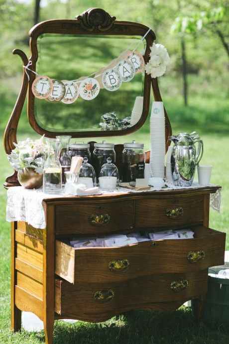 Les "coins pratiques" sur le lieu de reception - 22