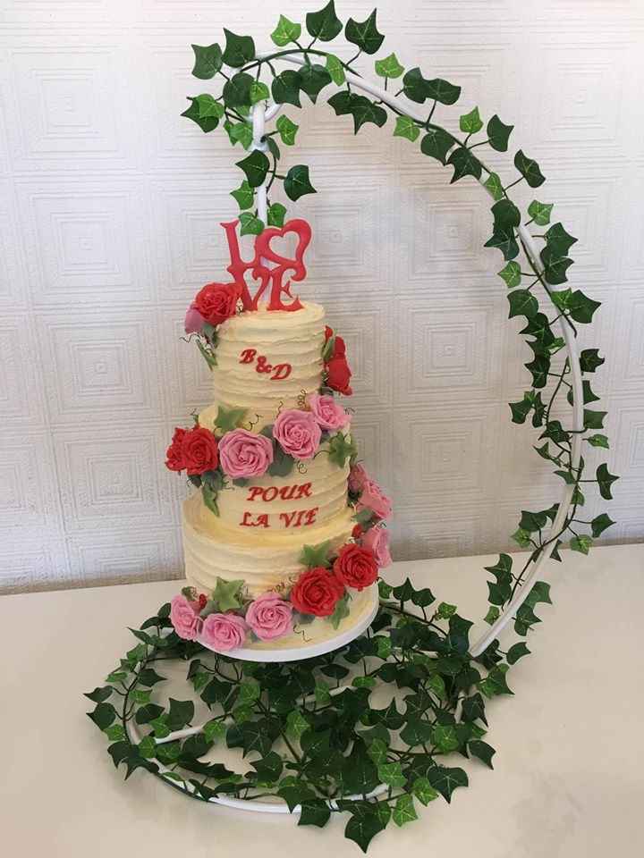 Présentoir à gâteau monté 🙂 - 1