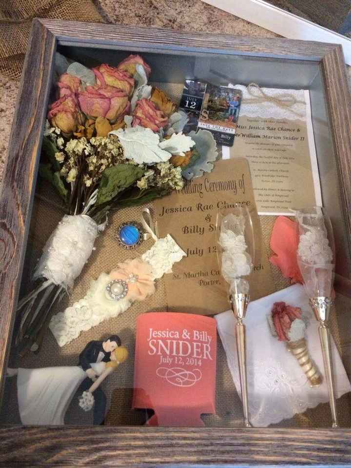 Ses souvenirs de mariage sous verre - 3