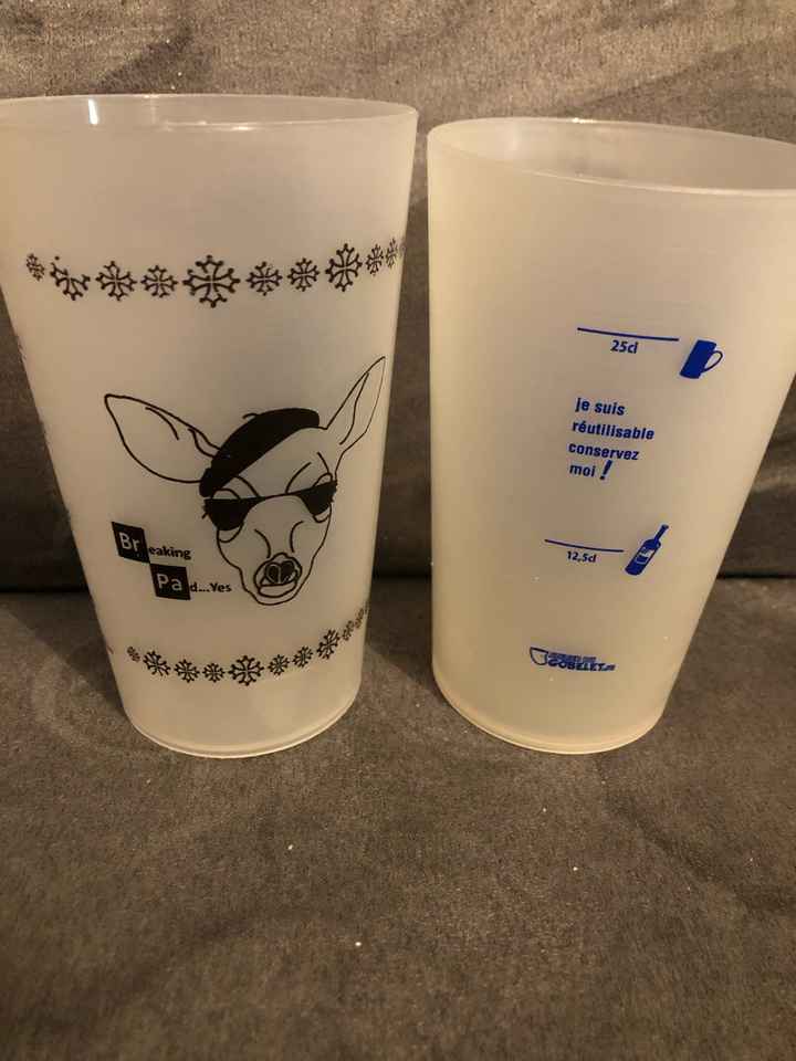 Gobelets personnalisés - 1