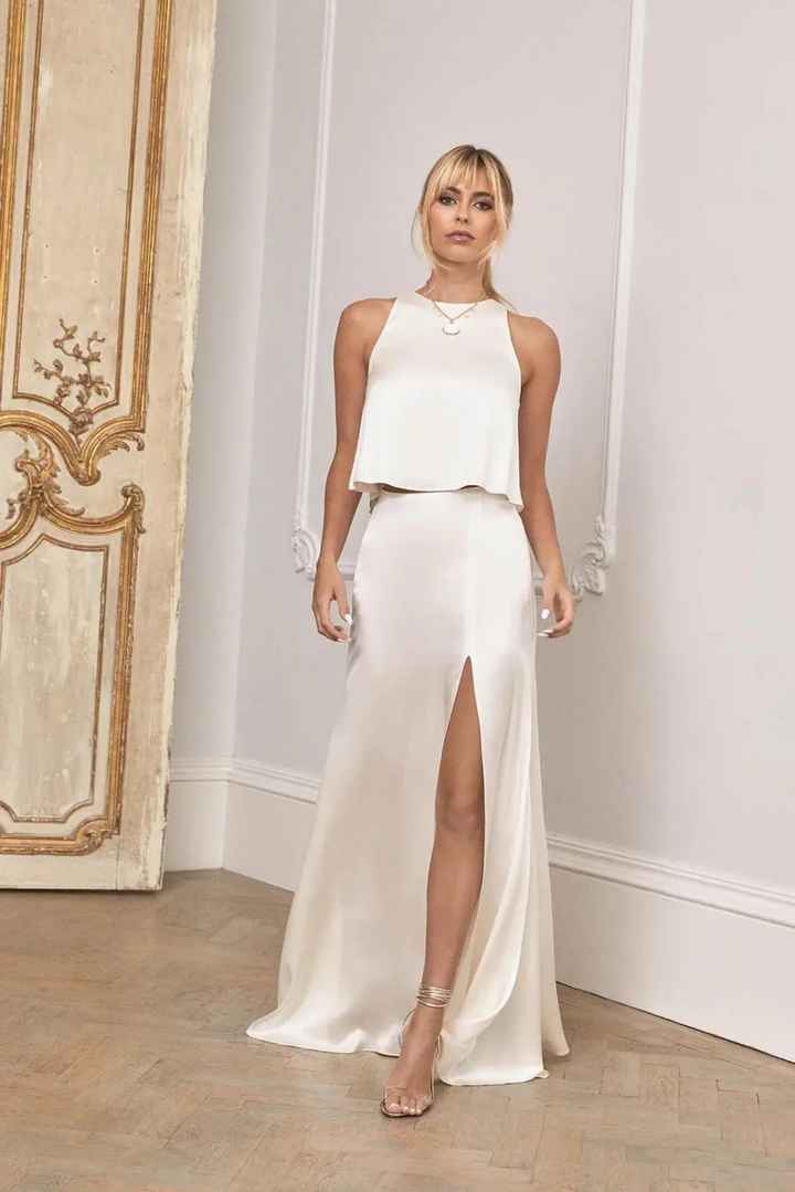 Une tenue de mariée en 2 parties - 6