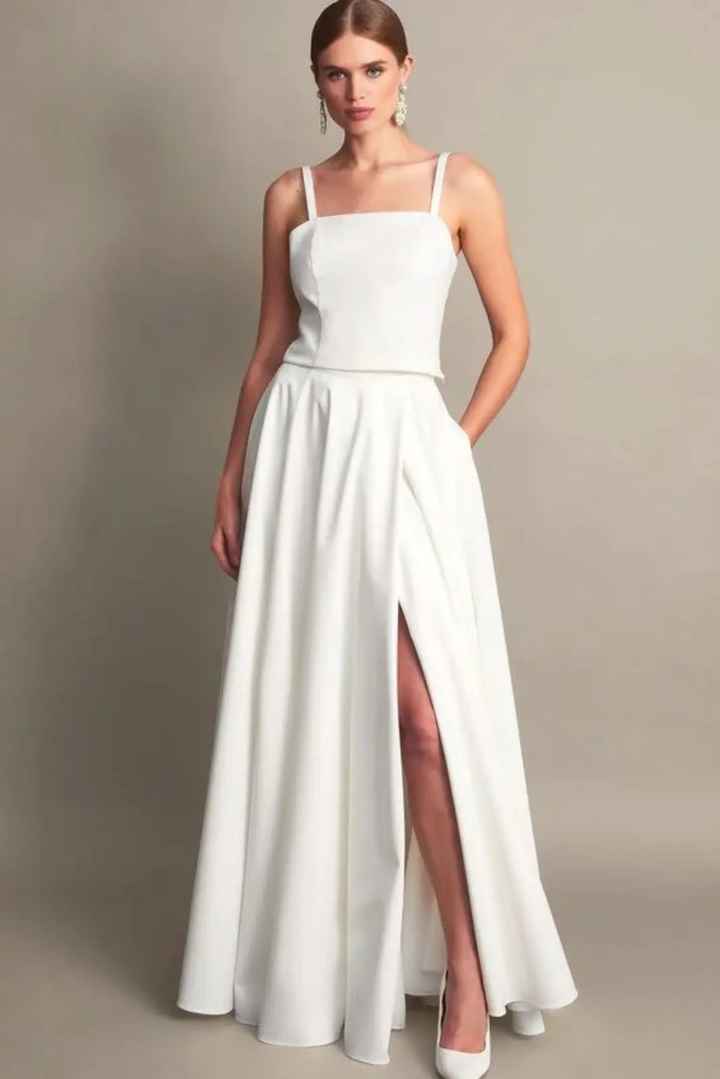 Une tenue de mariée en 2 parties - 8