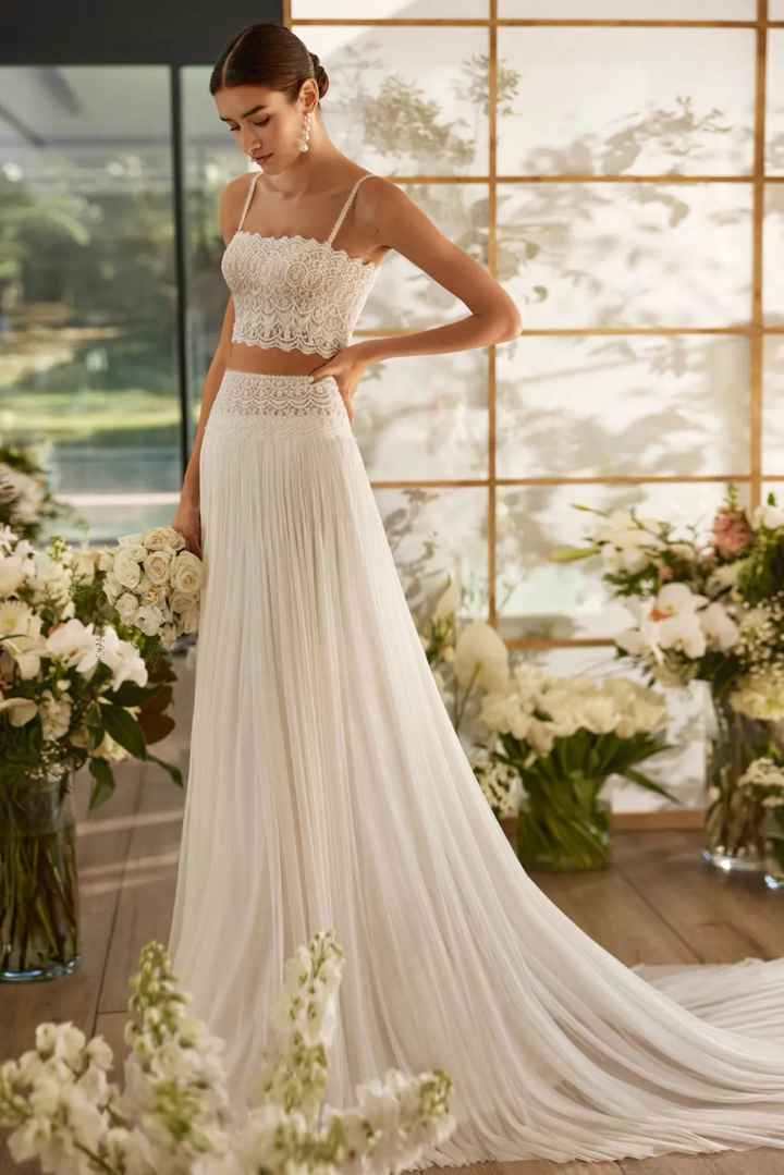 Une tenue de mariée en 2 parties - 15