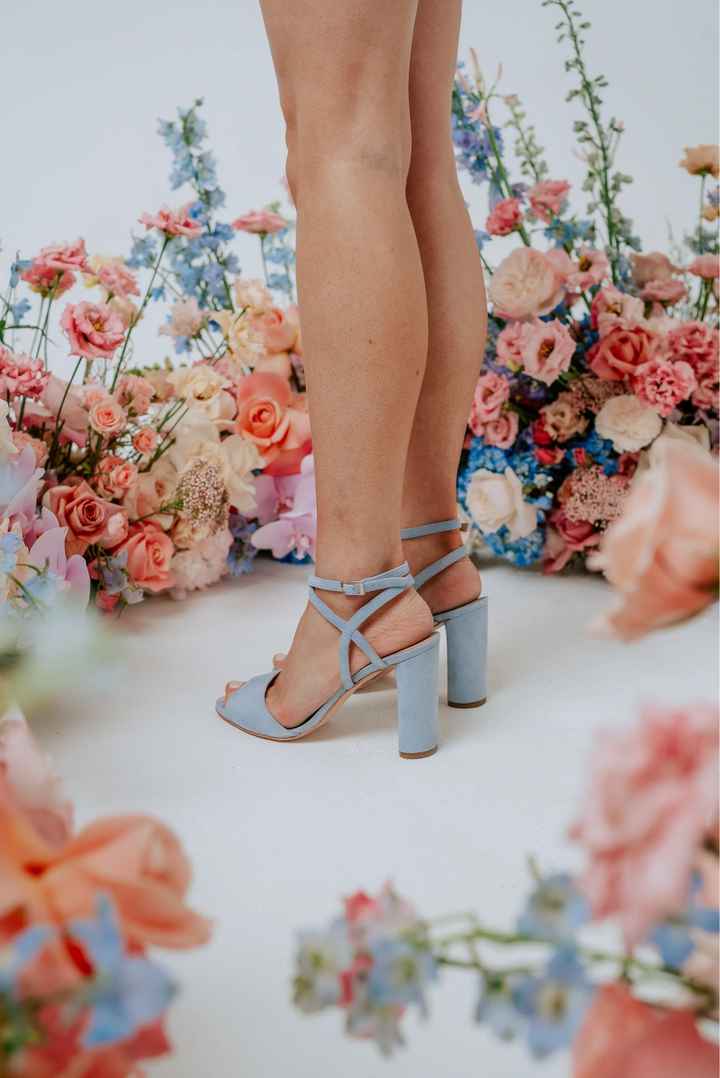 Des chaussures de mariage bleues 💙 - 2