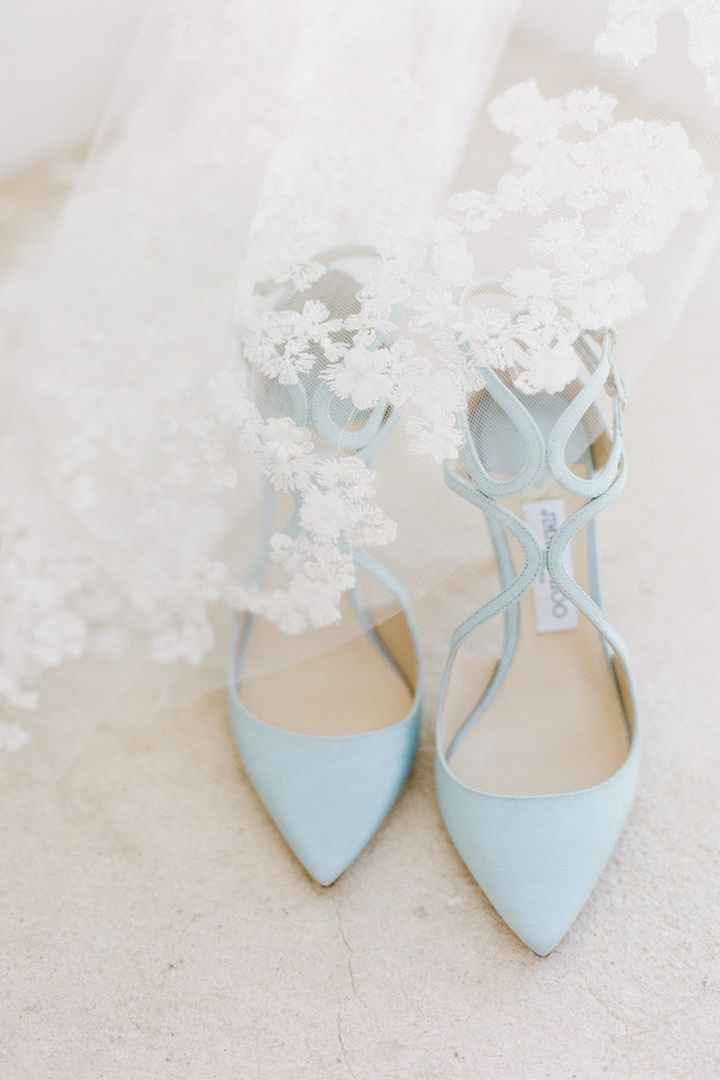 Des chaussures de mariage bleues 💙 - 3