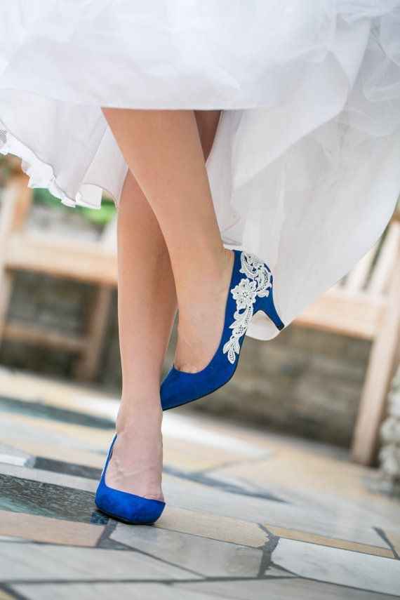 Des chaussures de mariage bleues 💙 - 21