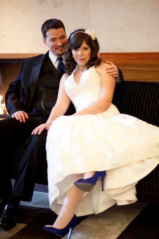Des chaussures de mariage bleues 💙 - 25