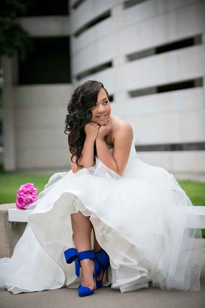 Des chaussures de mariage bleues 💙 - 26